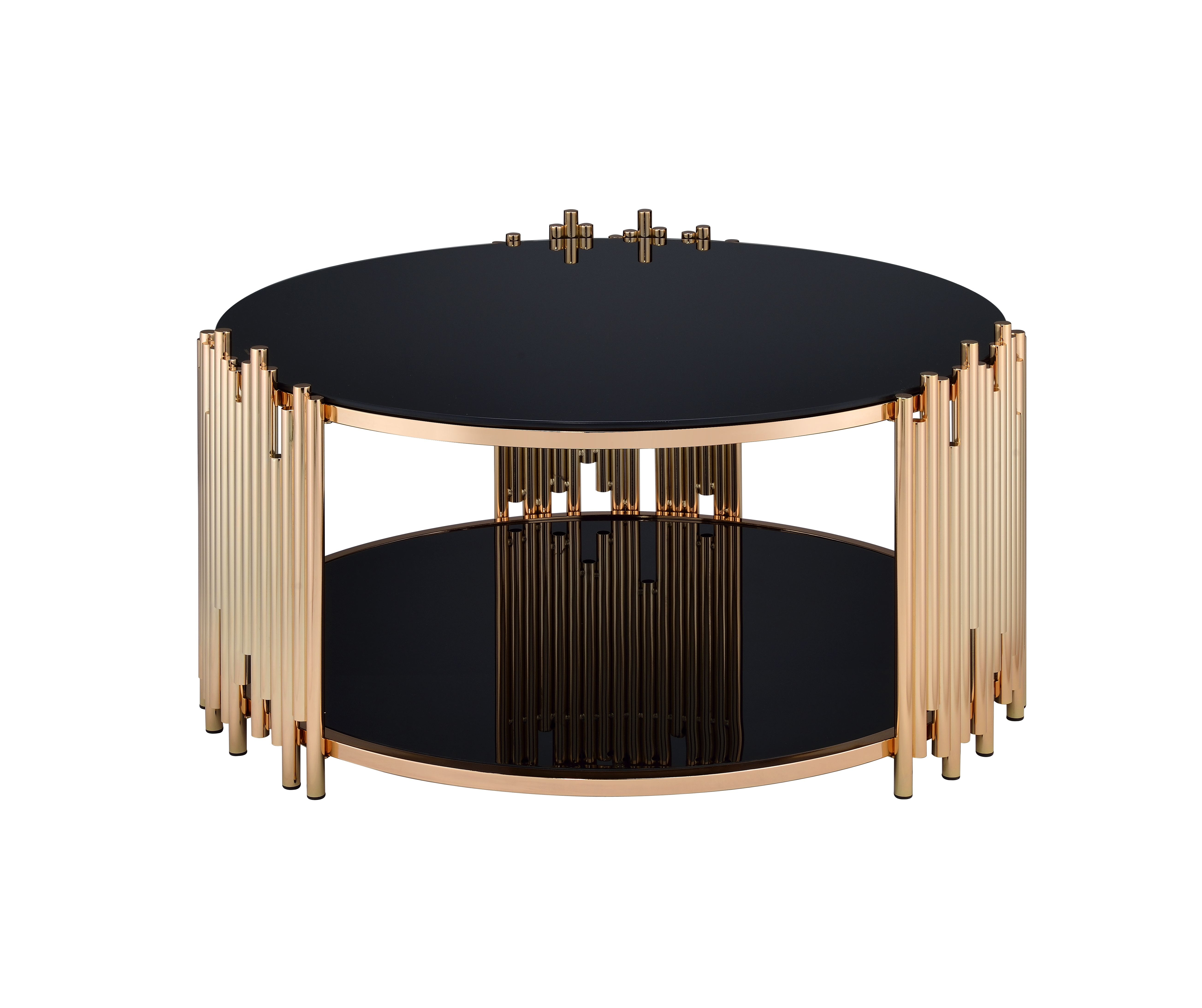 Acme Furniture Living Room Tanquin Coffee Table 84490 - Tar Heel